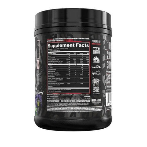 Ryse Supplements, Pump Daddy V2 Non Stim Pre-Workout Blue Raspberry, 650 Grams
