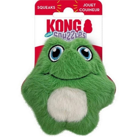 Kong, Snuzzles Dog Toy Frog, 1 Count (Extra Small / Mini) Kong
