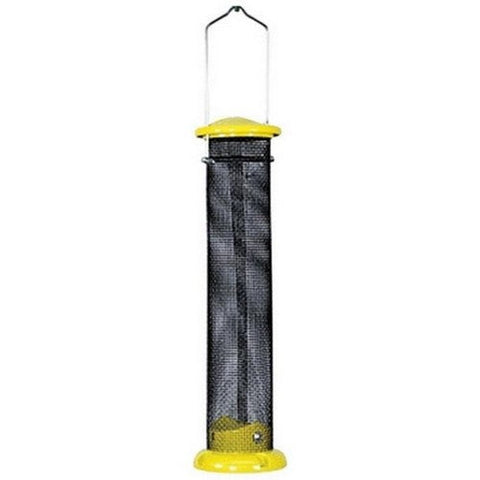 Audubon, Finch Screen Tube Feeder, 1 Lbs CAP,Black/Yellow Audubon