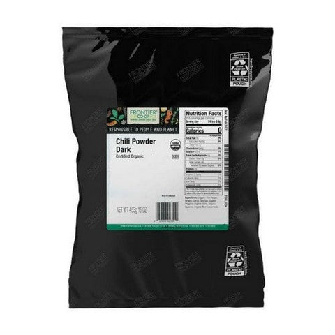 Frontier Coop, Chili Powder Dark Organic, 1 Lb Frontier Coop