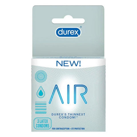 Air Latex Condoms 3 Count by Durex