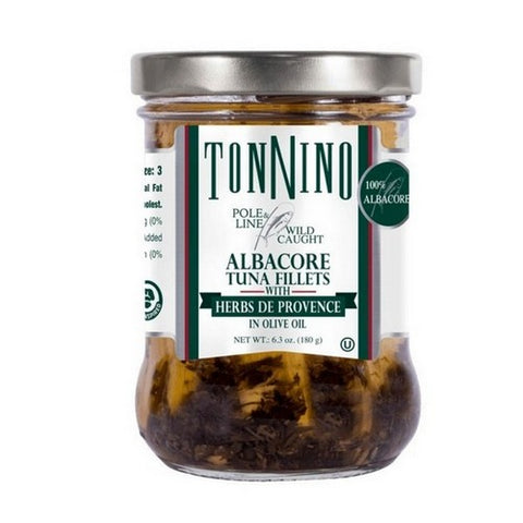 Albacore Tuna Fillet With Herbs De Provence In Olive Oil 6.3 Oz (Case Of 6) by Tonnino