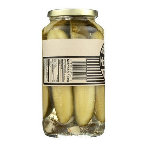 Mcclures Pickles, Pickles Spears Garlic Dill, 32 Oz (Case Of 6) Mcclures Pickles