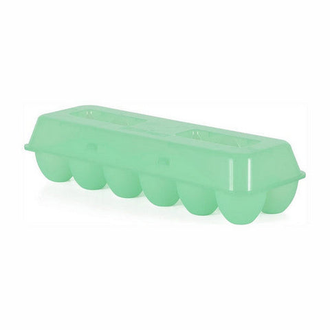 Tuff Stuff, Egg Carton Plastic Green, 12 Count Tuff Stuff