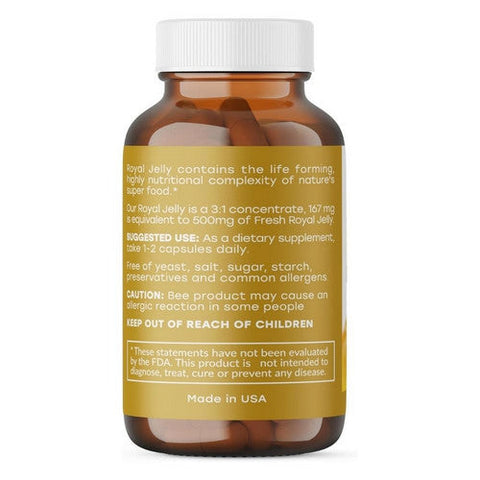 Apihaus, Royal Jelly, 500 Mg, 90 Capsules