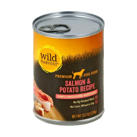 Dog Food Salmon And Potato Recipe 13.2 Oz (Case Of 12) by Wild Harvest
