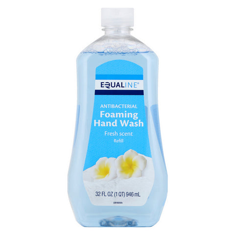Antibacterial Foaming Hand Wash Refill Fresh Scent 32 Oz (Case Of 4) by Equaline