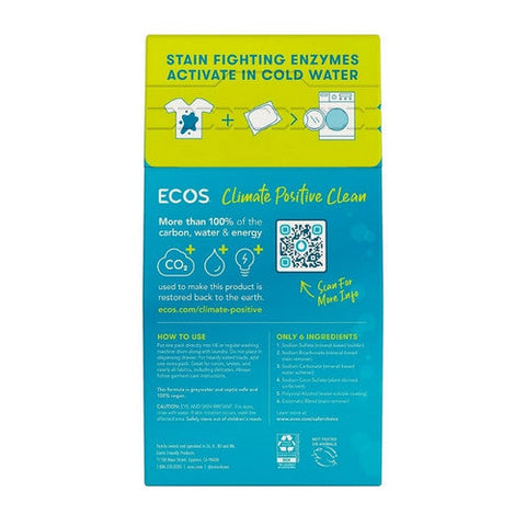 Earth Friendly Products, Free And Clear Liquidless Laundry Detergent, 40 Count