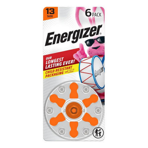 Energizer, Hearing Aid Batteries Size 13, 8 Count Energizer