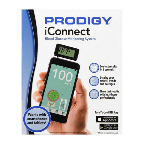 Prodigy, IConnect Blood Glucose Monitoring System, 1 Count
