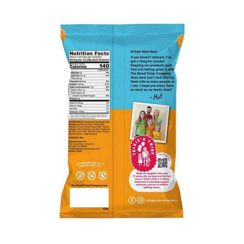 The Good Crisp Company, Cheddar Cheese Balls, 4 Oz