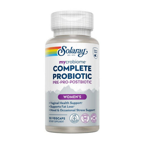 Solaray, Mycrobiome Complete Probiotic Womens, 30 Veg Caps