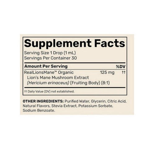 Fungies, Lions Mane Mushroom Tincture Chocolate, 30 Ml