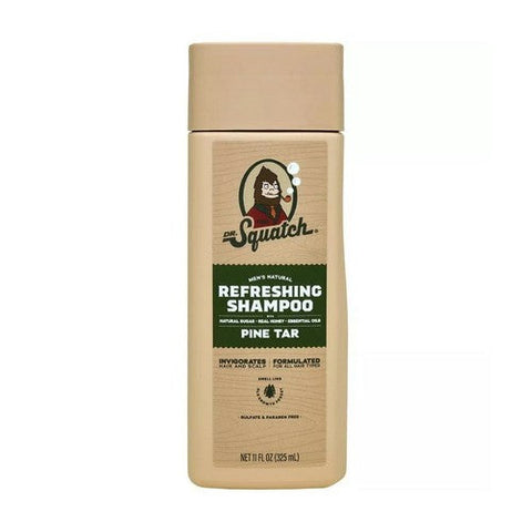 Dr. Squatch, Men's Natural Shampoo Pine Tar, 11 Oz