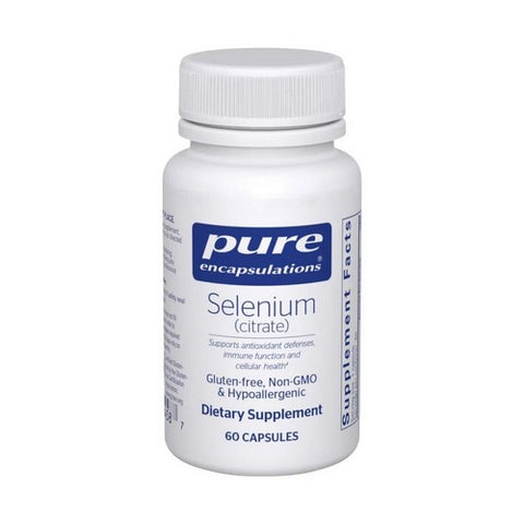 Selenium (Citrate) 60 Caps by Pure Encapsulations