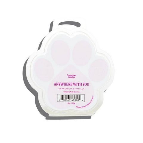 Wax Melt Grapefruit Vanilla 3 Oz by Companion Candles
