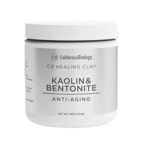 Kaolin And Bentonite Facial Clay 16 Oz by California Biology