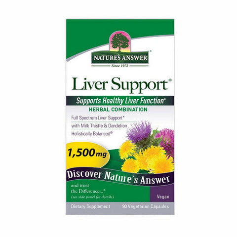 Nature's Answer, Liver Support, 1500 Mg, 90 Veg Caps Nature's Answer