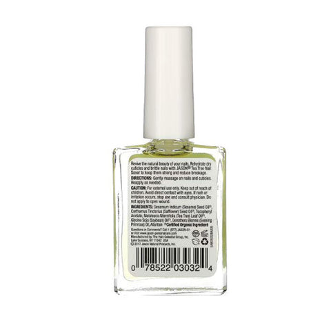 Jason Natural Products, Purifying Tea Tree Nail Saver, 0.5 Oz Jason Natural Products