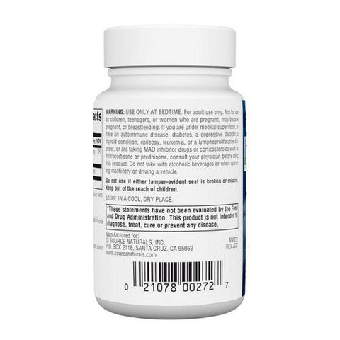 Source Naturals, Sleep Science Melatonin Orange, 2.5 mg, Sublingual Orange 120 Tabs Source Naturals