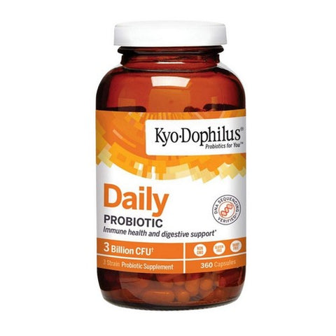 Kyolic, Kyo-Dophilus Daily Probiotic, 3 Billion CFU, 360 Caps Kyolic