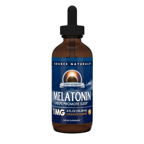 Source Naturals, Melatonin Orange, 1 Mg, 4 fl oz Source Naturals
