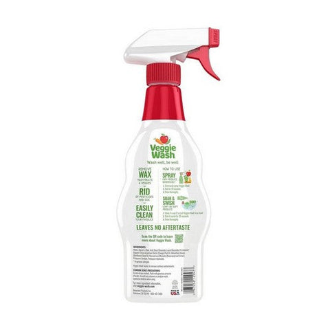Veggie Wash, Fruit And Vegetable Wash, 16 Oz Veggie Wash
