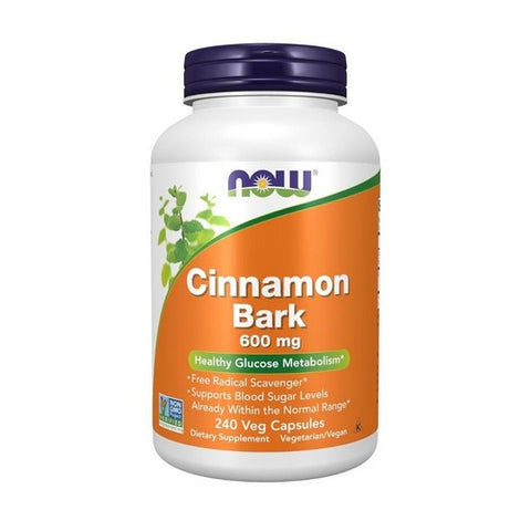 Now Foods, Cinnamon Bark, 600 mg, 240 Caps Now Foods