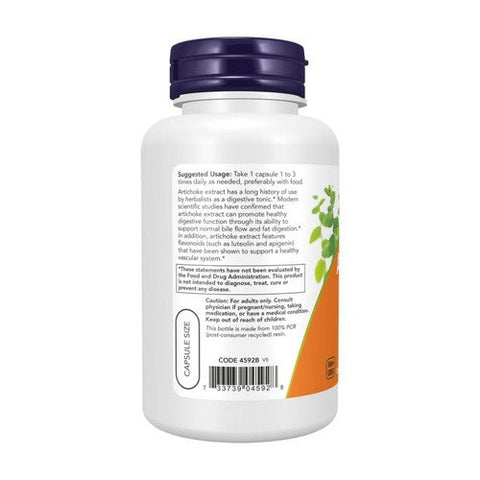 Now Foods, Artichoke Extract, 450 mg, 90 Vcaps Now Foods