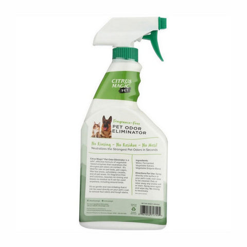 Citrus Magic, Pet Odor Eliminator, 22 Oz Light Lemon Scent