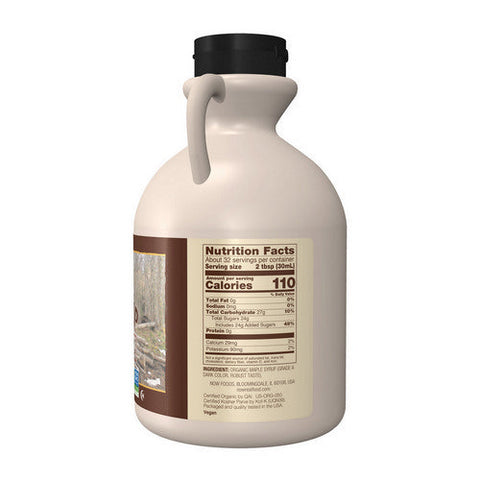 Now Foods, Maple Syrup Organic, Grade B 32 oz Now Foods