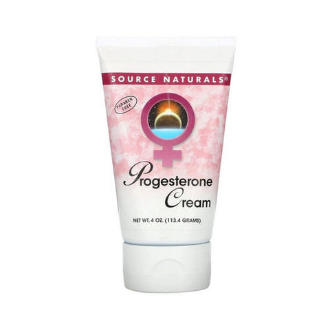 Source Naturals, Progesterone Cream, 4 oz Tube