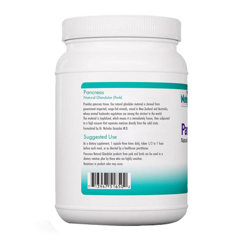 Nutricology/ Allergy Research Group, Pancreas Pork, 720 Capsules Nutricology/ Allergy Research Group