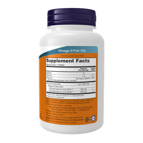 Now Foods, Tri-3D Omega Fish Oil, 90 Softgels Now Foods