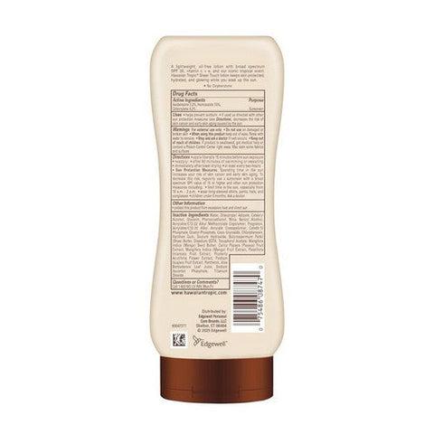 Hawaiian Tropic, Sheer Touch Sunscreen Lotion SPF 30, 8 Oz Hawaiian Tropic