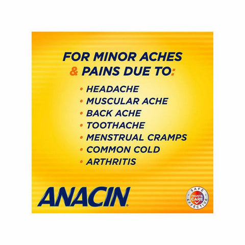 Anacin, Aspirin, 100 Count Anacin