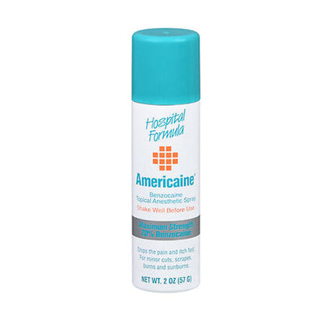 Americaine, 20% Benzocaine Topical Anesthetic Spray Maximum, 2 Oz Americaine